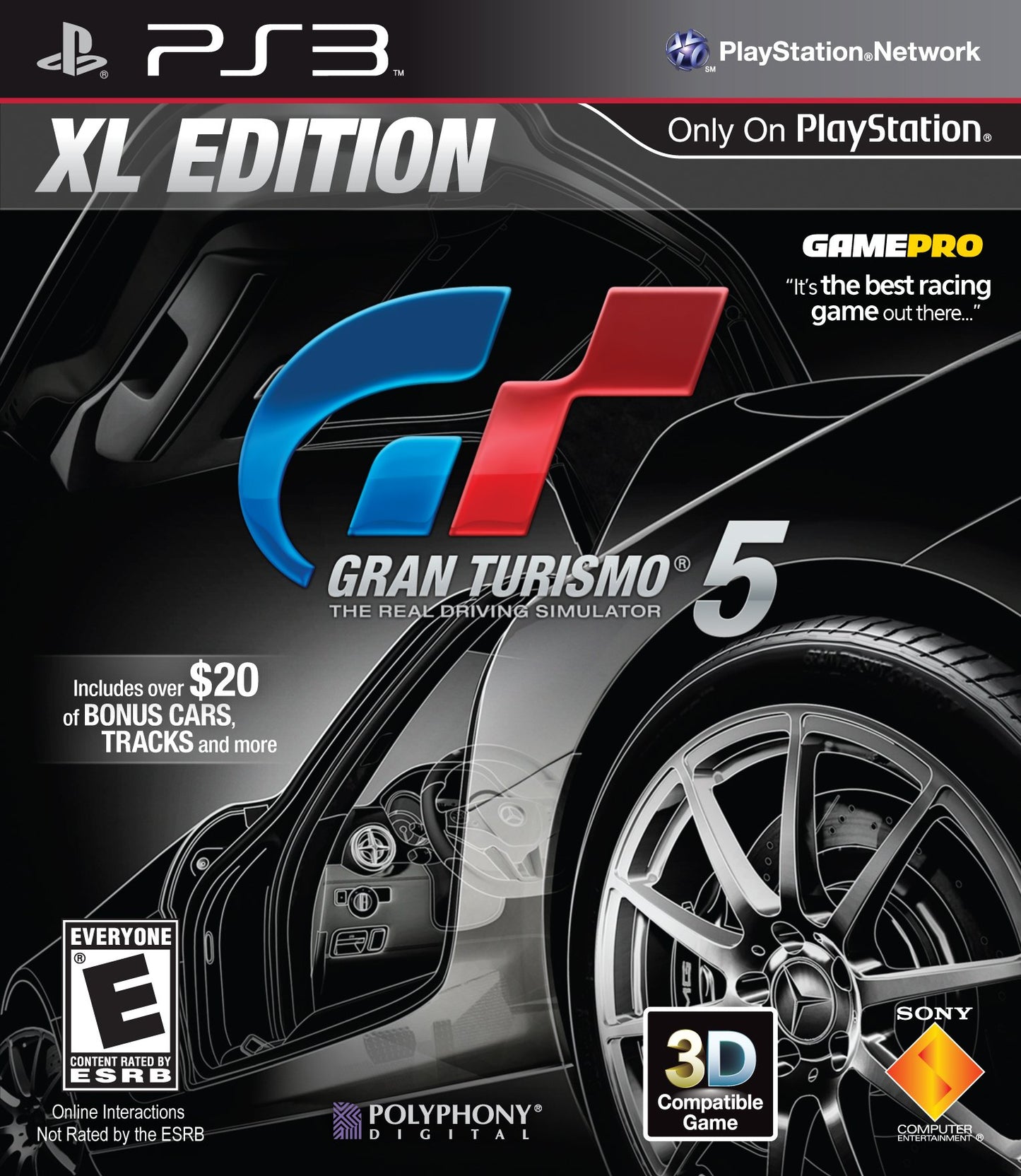 Gran Turismo 5 XL Edition - BGC PS3