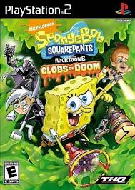 Spongebob Squarepants Featuring Nicktoons Globs of Doom - GCC PS2