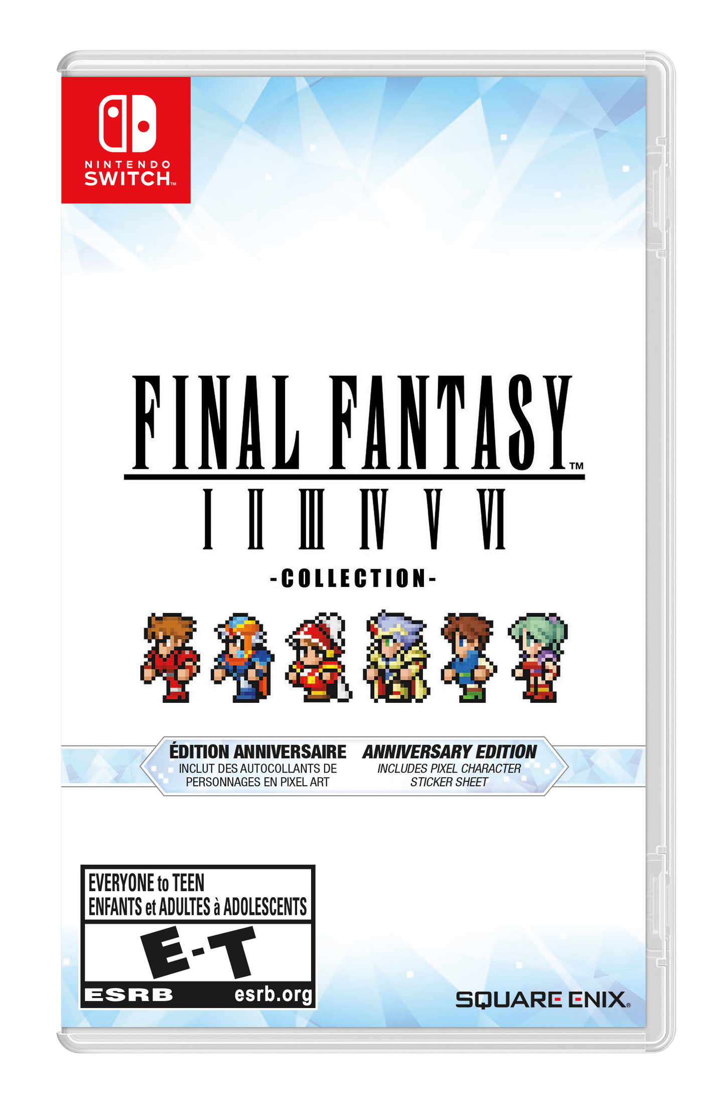 Final Fantasy I-VI Collection Pixel Remaster - RJC Switch