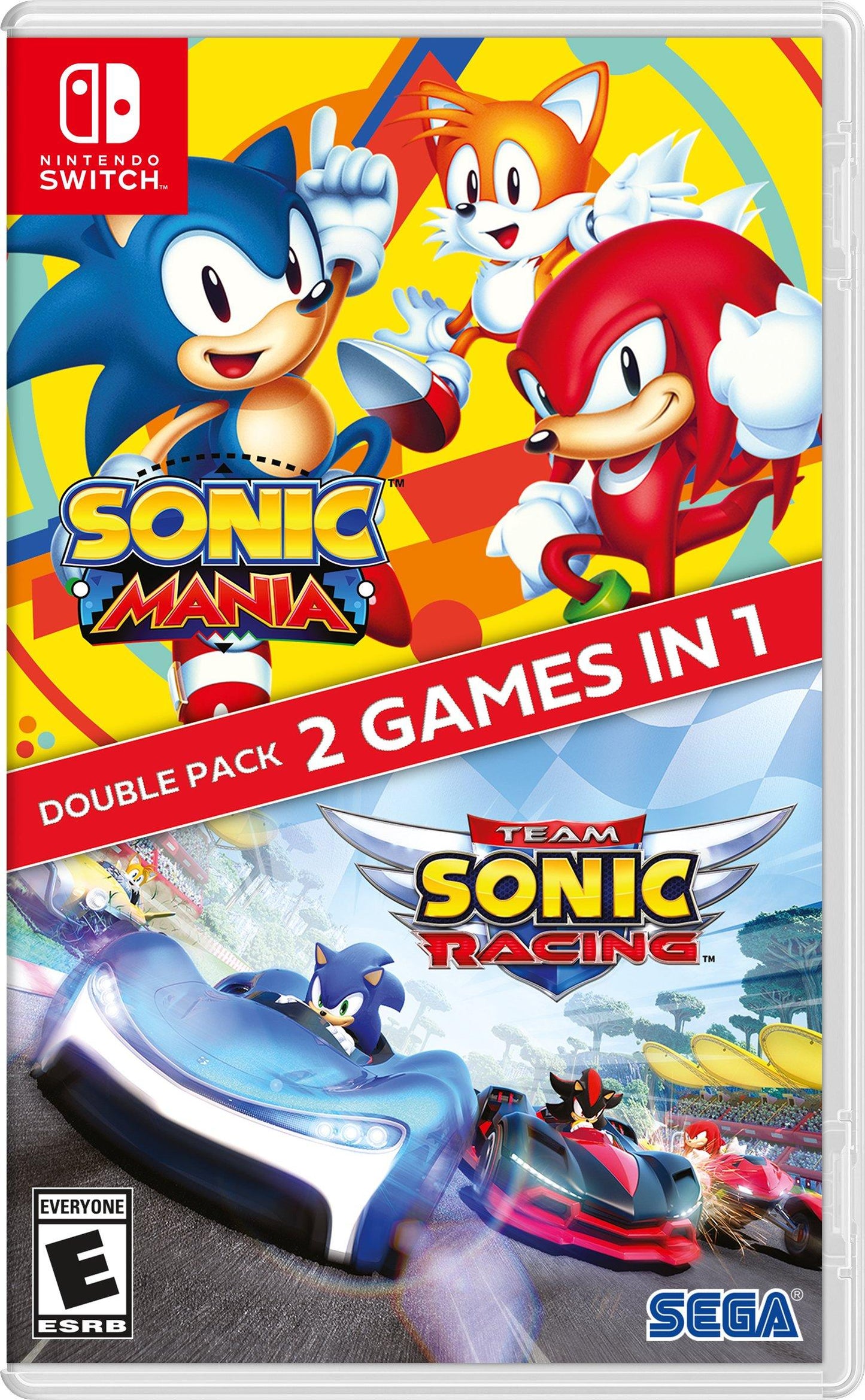 Sonic Mania + Team Sonic Racing Double Pack - RJC Switch