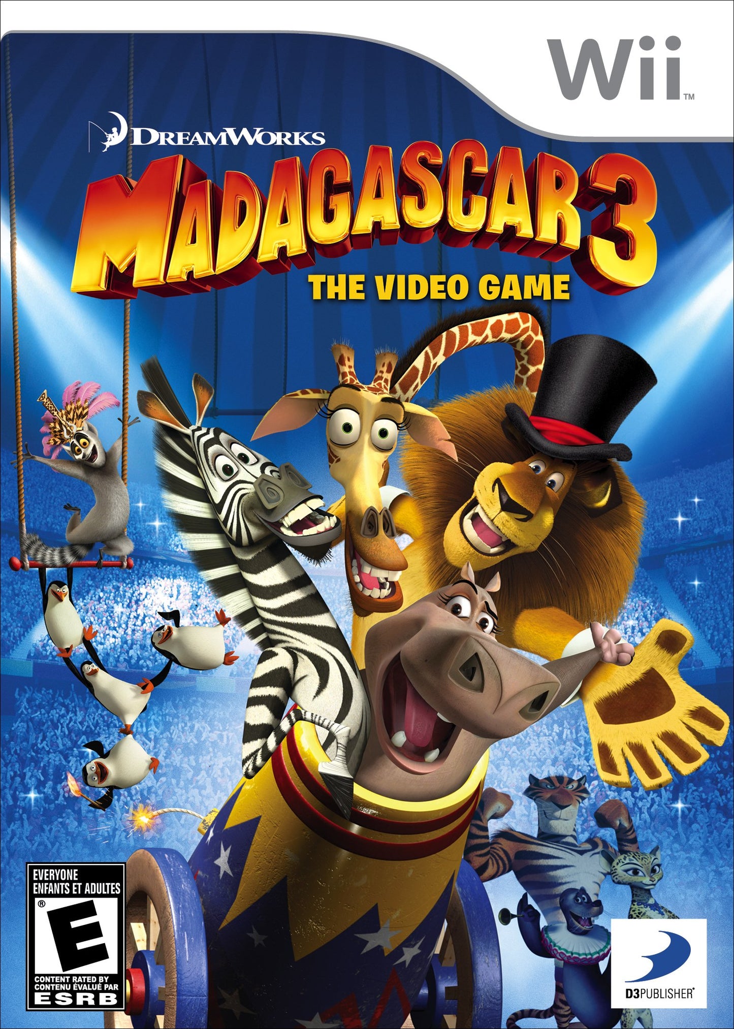 Madagascar 3: The Video Game - FCG Wii