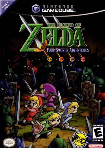 Zelda Four Swords Adventures - RJC GAMECUBE