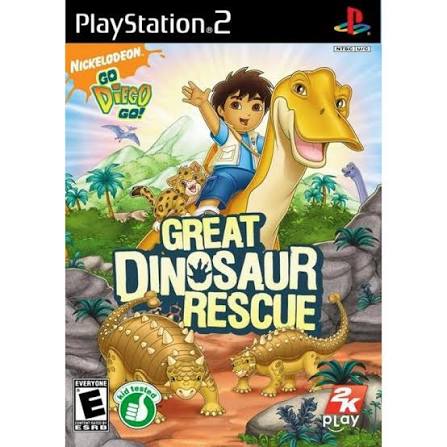 Go Diego Go! Great Dinosaur Rescue - GCC PS2