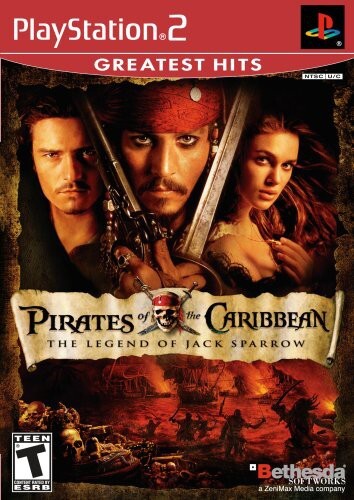 Pirates of the Caribbean: The Legend of Jack Sparrow (Greatest Hits) - FCG PS2