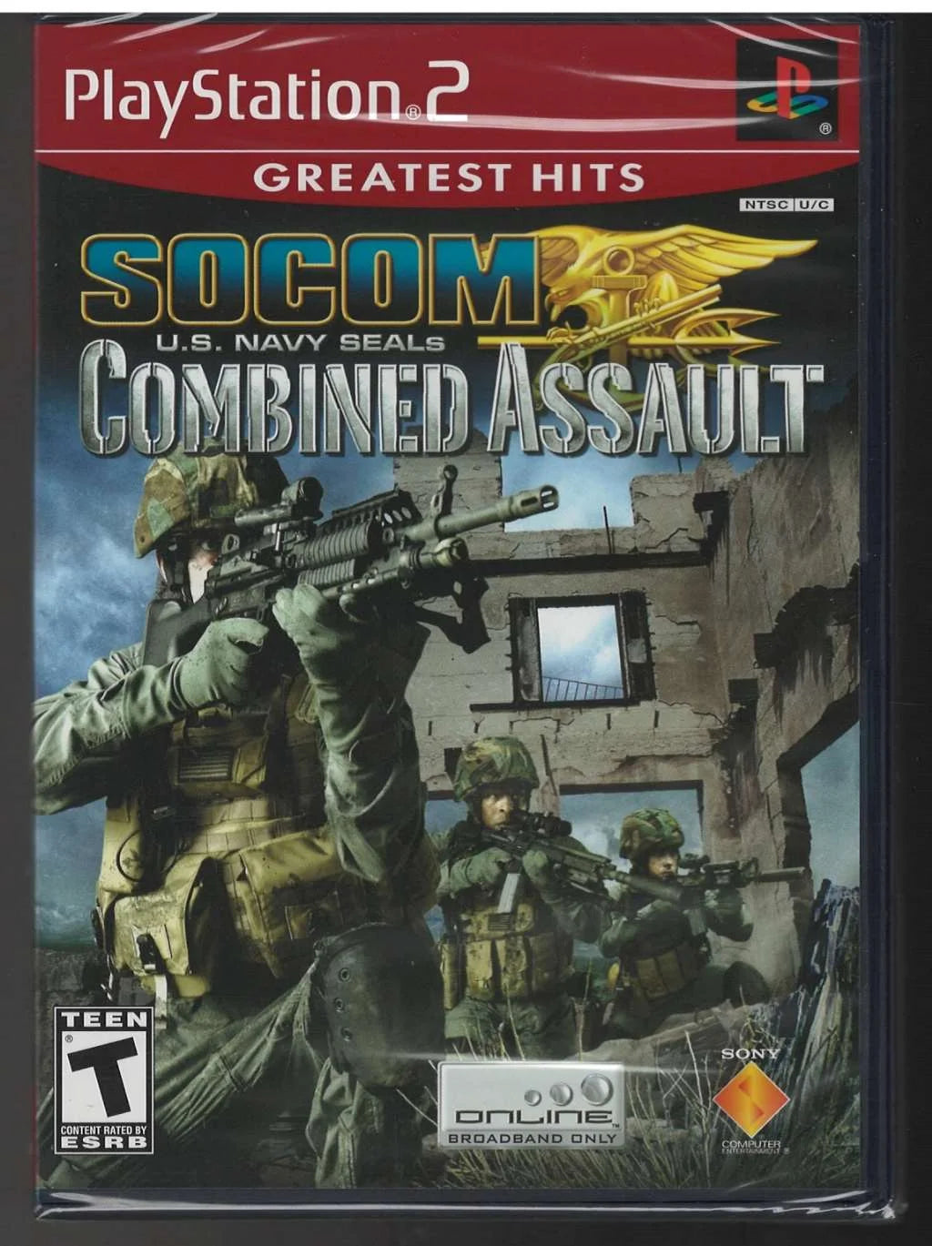 SOCOM U.S. Navy Seals Combined Assault (Greatest Hits) - FCG PS2