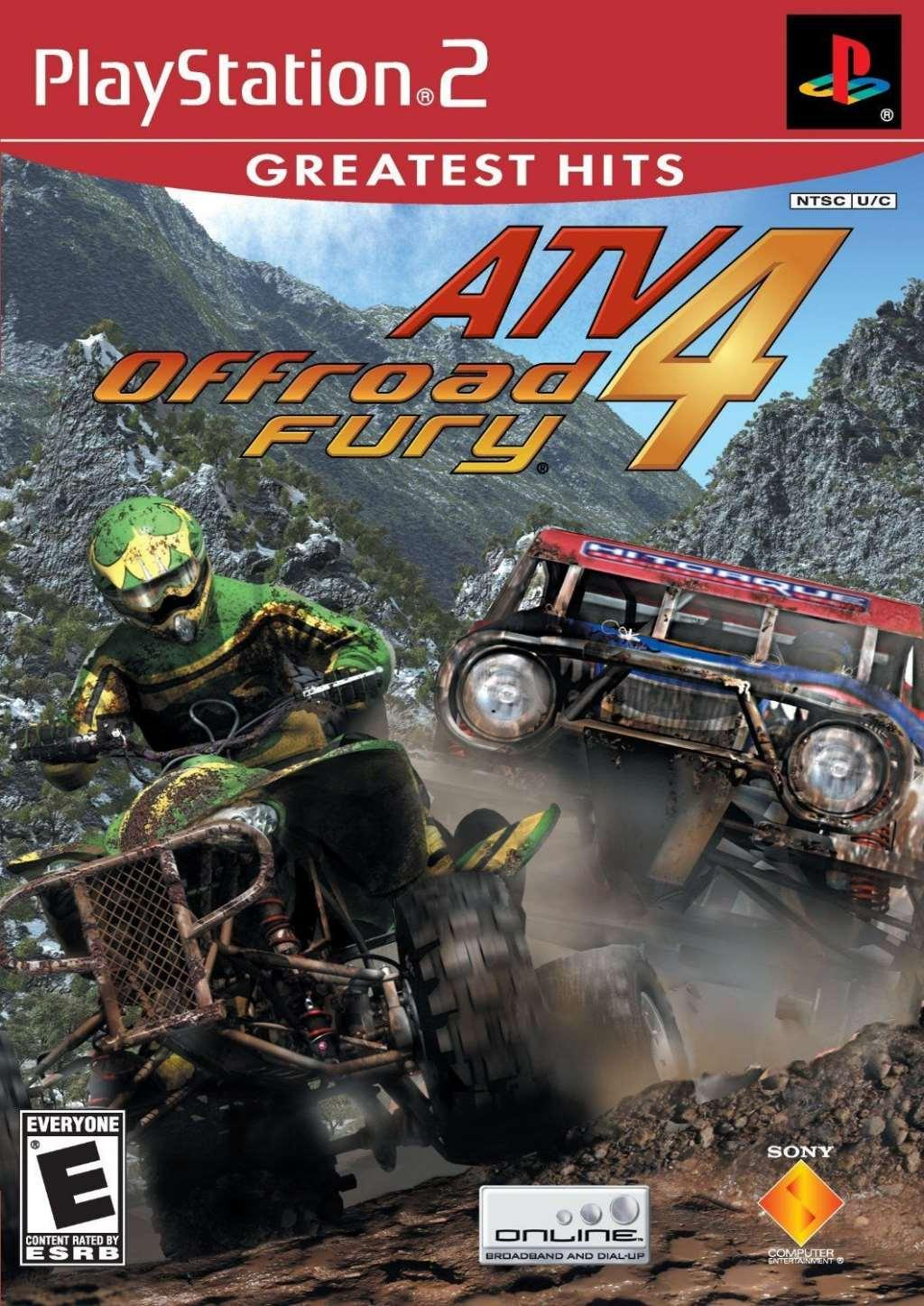 ATV Offroad Fury 4 (Greatest Hits) - FCG PS2