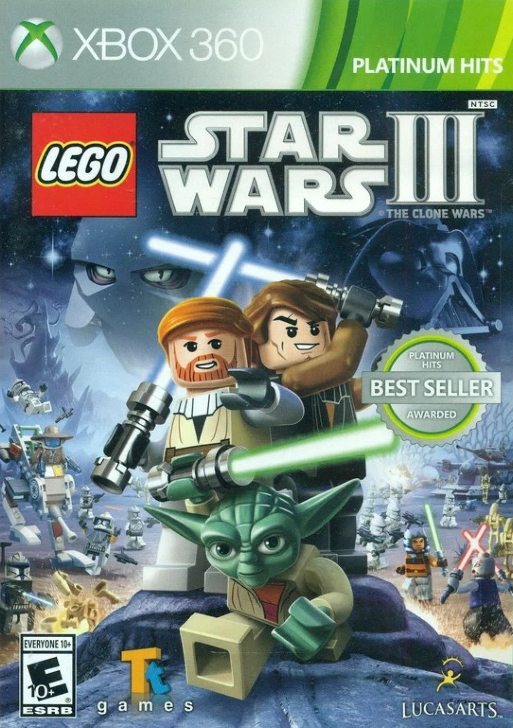 LEGO Star Wars III: The Clone Wars (Platinum Hits) - Xbox 360 GCC