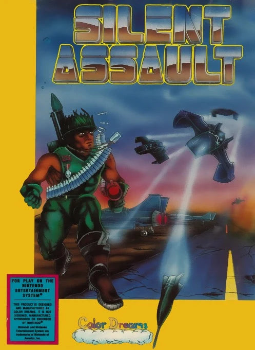 Silent Assault (Blue Cart) - Source NES Commission