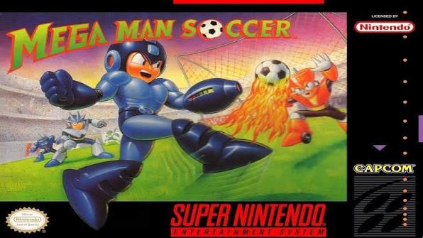 Mega Man Soccer - Source SNES Commission