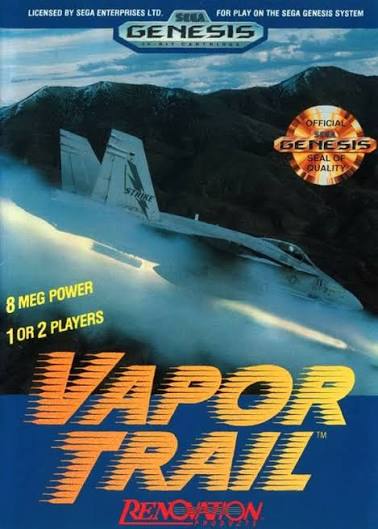 Vapor Trail: Hyper Offence Formation - Source Sega Genesis Commission
