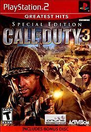 Call of Duty 3 Special Edition (Greatest Hits) - GCC PS2