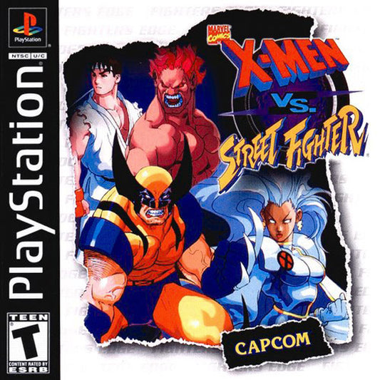 X-Men vs Street Fighter - Source PS1 Commission