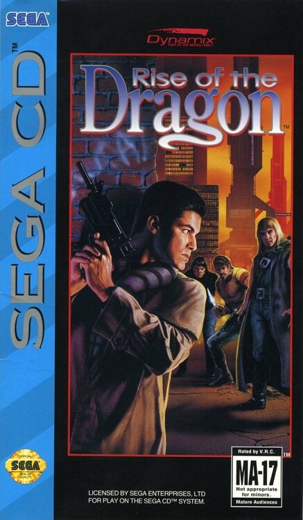 Rise of the Dragon - Source Sega CD Commission