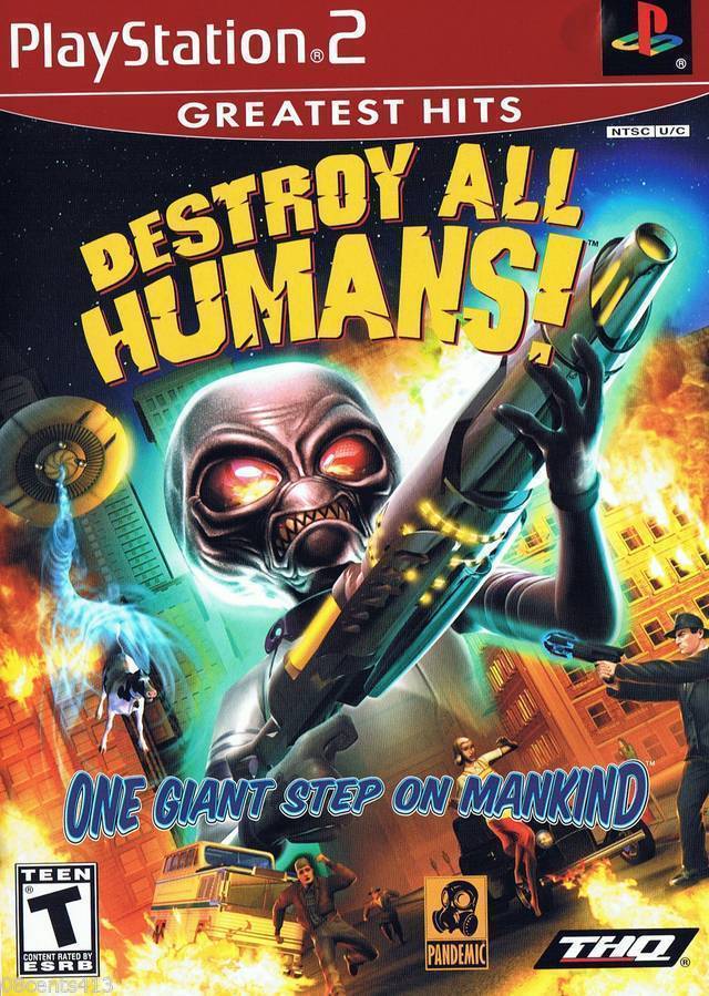 Greatest Hits: Destroy All Humans! - Source PS2 Commission