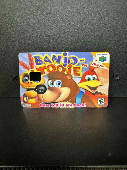Banjo Tooie Debit Card Sticker - Debit Card Stickers