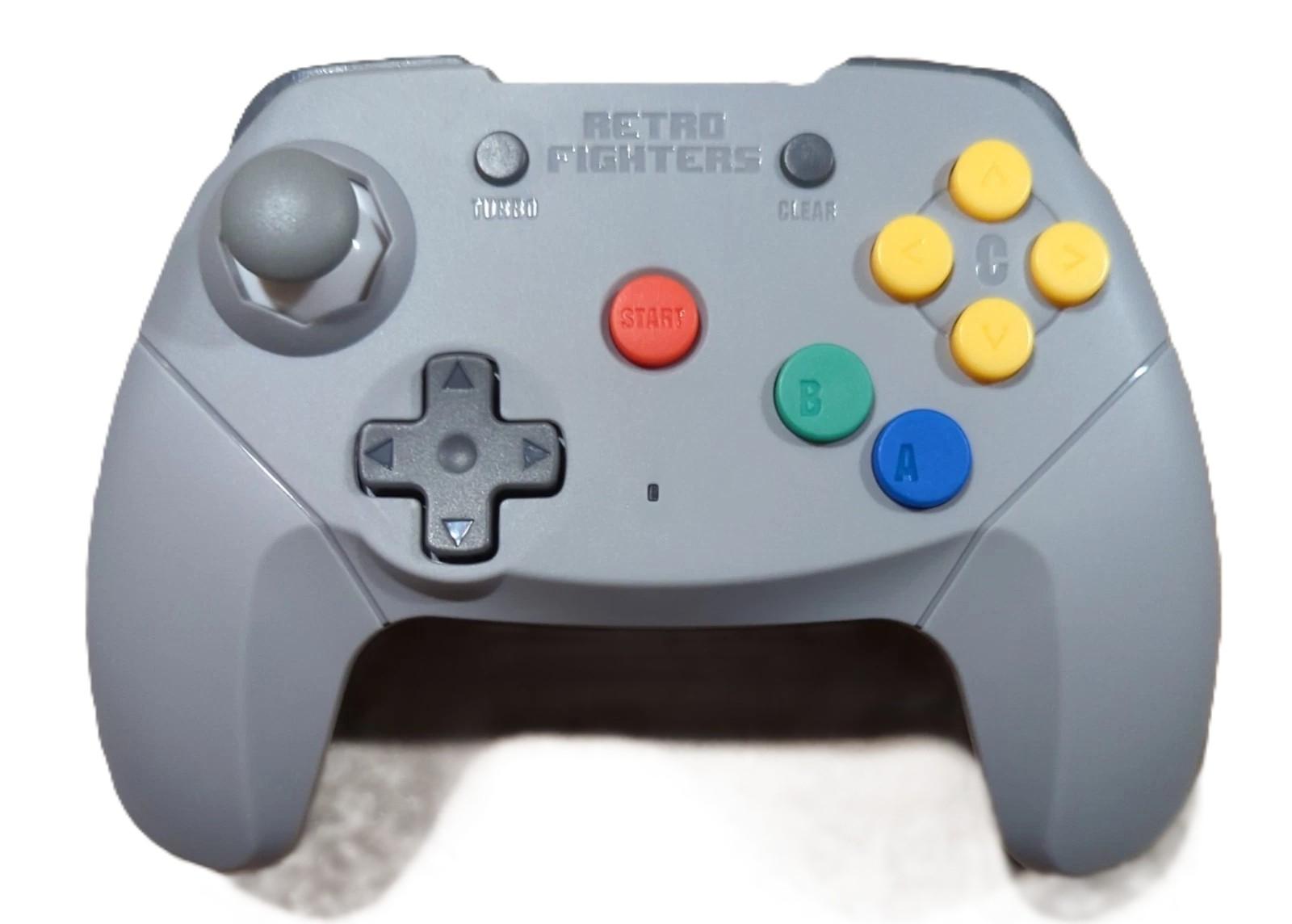 Retro Fighters Brawler Controller [Gray] - Nintendo 64