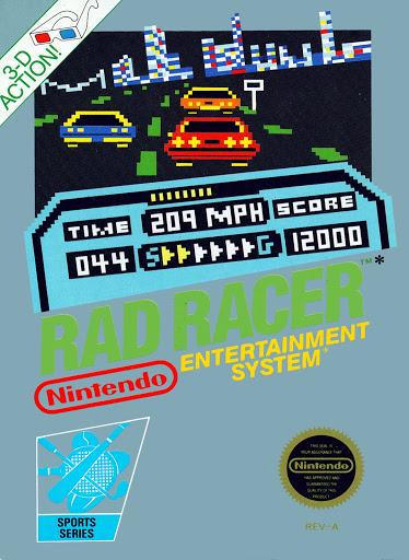 RetroJakes Richmond - Rad Racer - Video Game - NES