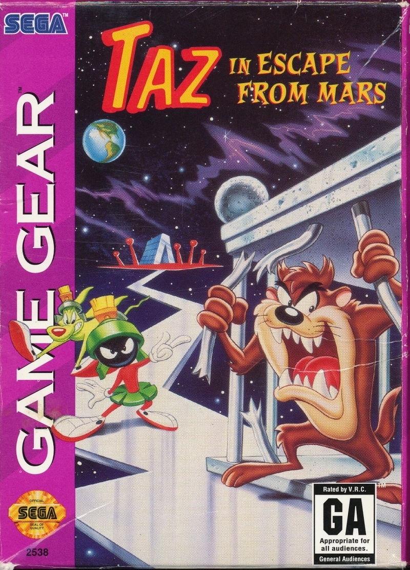 Taz in Escape from Mars - Sega Game Gear
