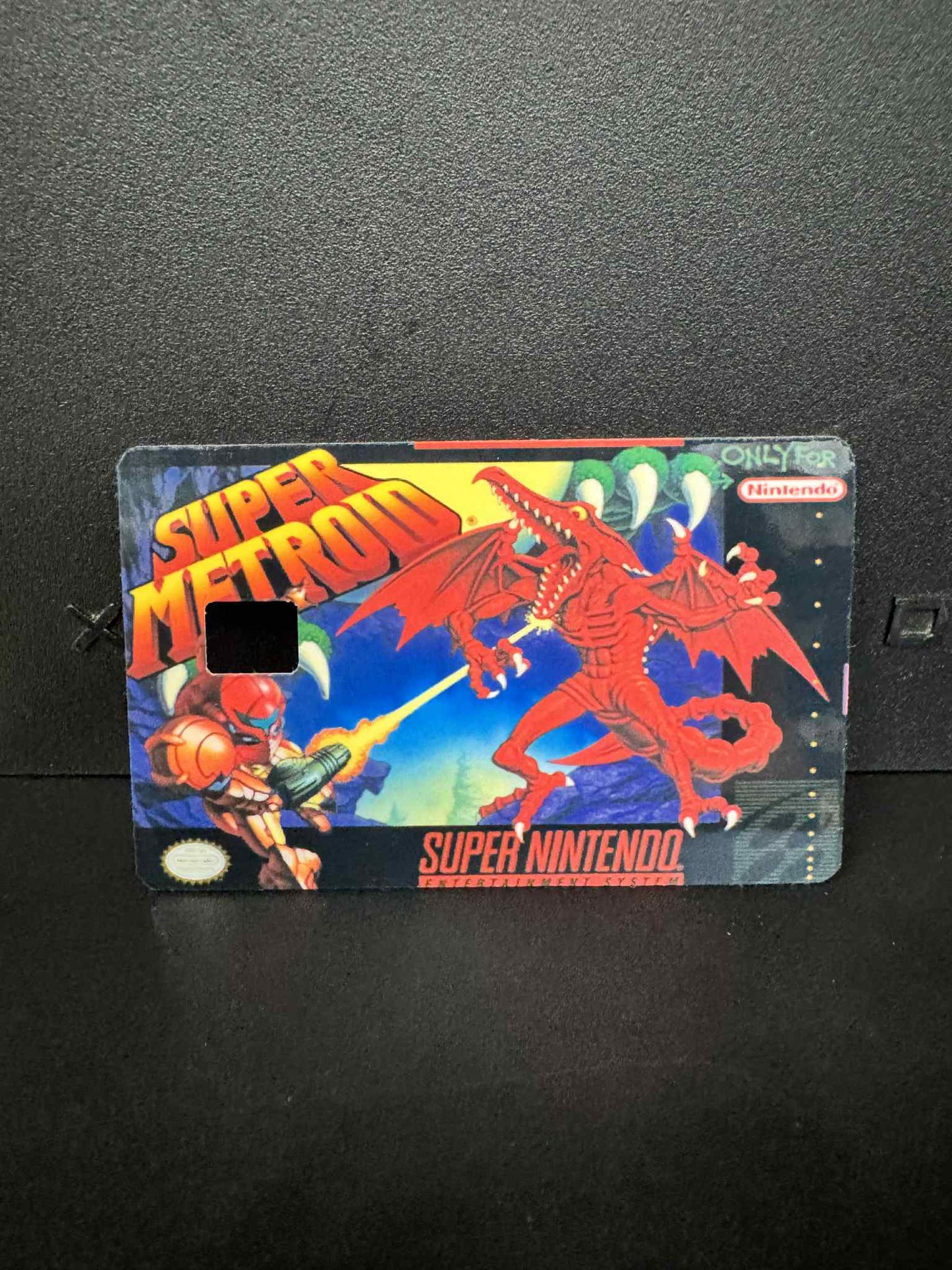 Super Metroid Debit Card Sticker - Debit Card Stickers