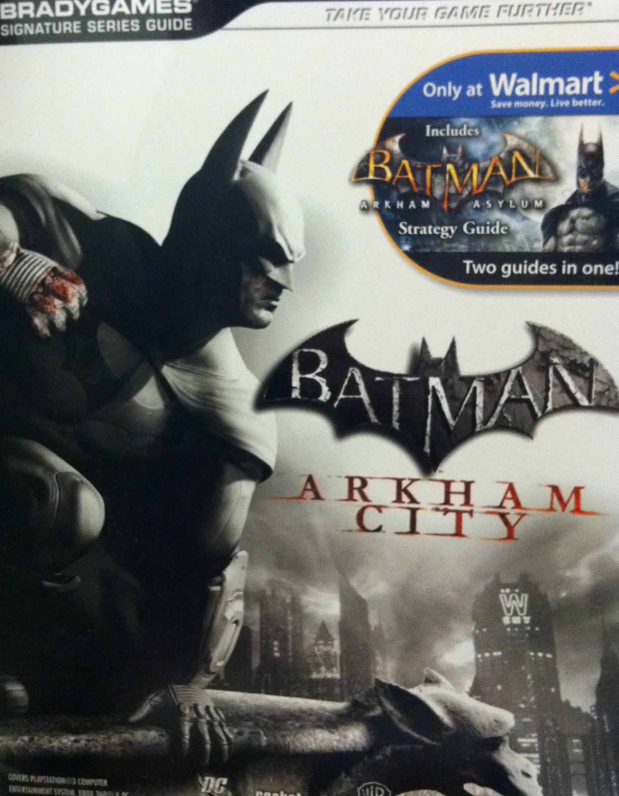 Batman Arkham City & Asylum [BradyGames Walmart] - Strategy Guide