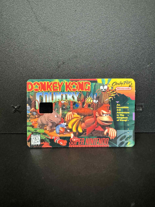 Donkey Kong Country Debit Card Sticker - Debit Card Stickers