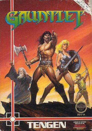 Gauntlet [Gray Cart] - NES