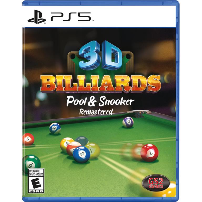 3D Billiards: Pool & Snooker Remastered - Playstation 5
