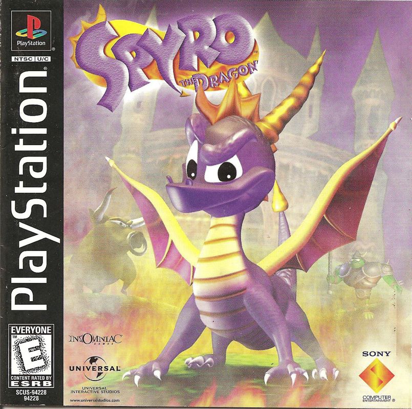 Spyro the Dragon - Source PS1 Commission