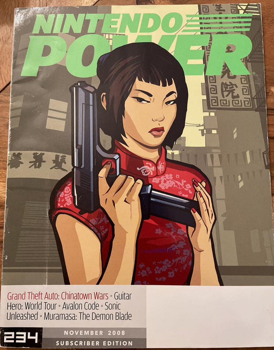 [Volume 234] Grand Theft Auto: Chinatown Wars [Subscriber] - Nintendo Power