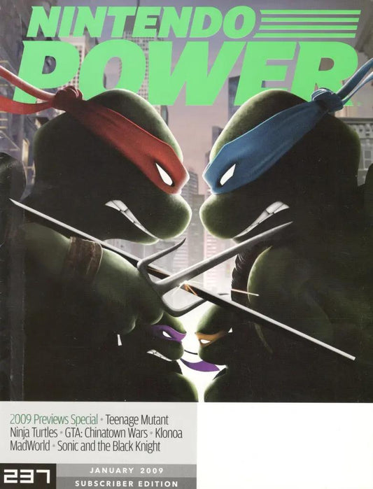 [Volume 237] TMNT [Subscriber] - Nintendo Power