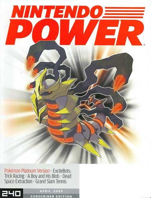 [Volume 240] Pokemon Platinum [Subscriber] - Nintendo Power