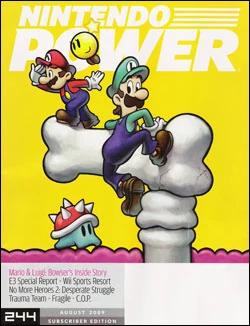 [Volume 244] Mario & Luigi: Bowser's Inside Story [Subscriber] - Nintendo Power