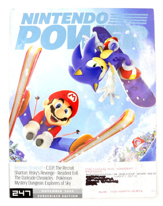 [Volume 247] Mario & Sonic at the Olympic Winter Games [Subscriber] - Nintendo Power