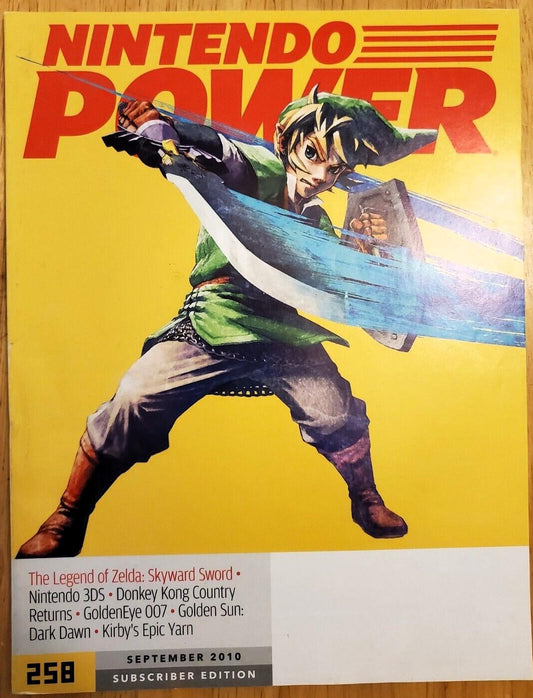 [Volume 258] Legend of Zelda: Skyward Sword [Subscriber] - Nintendo Power