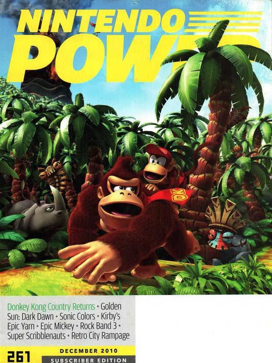 [Volume 261] Donkey Kong Country Returns [Subscriber] - Nintendo Power