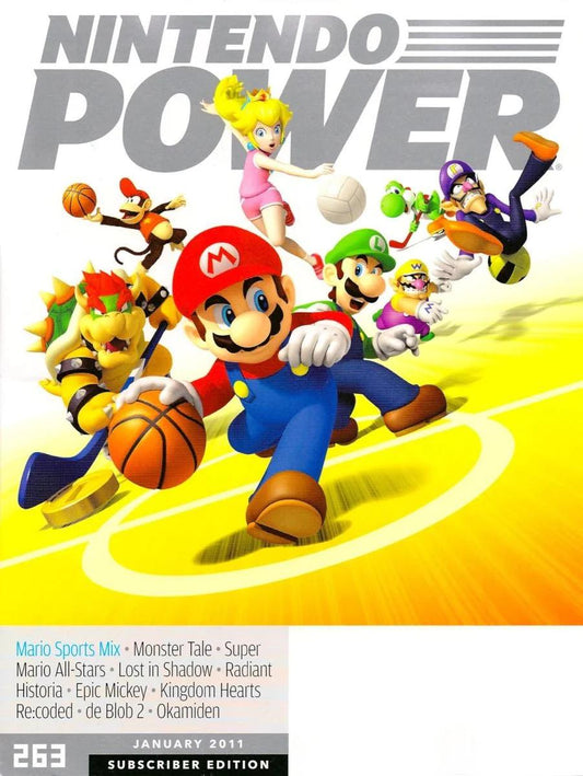 [Volume 263] Mario Sports Mix [Subscriber] - Nintendo Power