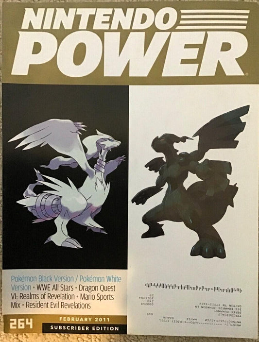 [Volume 264] Pokemon Black & White [Subscriber] - Nintendo Power