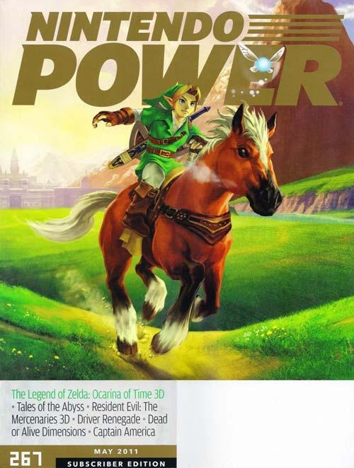 [Volume 267] Legend of Zelda: Ocarina of Time 3D [Subscriber] - Nintendo Power
