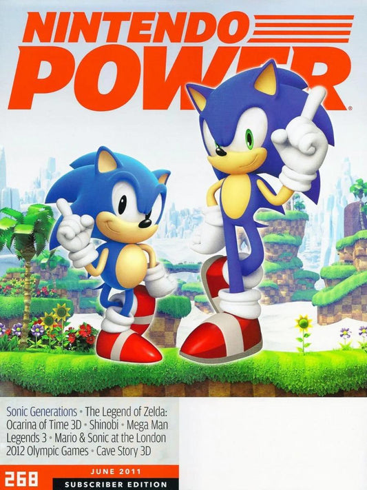 [Volume 268] Sonic Generations [Subscriber] - Nintendo Power