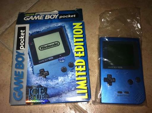 Ice Blue Game Boy Pocket - GameBoy