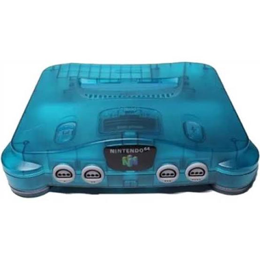 Funtastic Ice Blue Nintendo 64 System (Cosmetically Flawed) - SOURCE CONSOLE COMMISSION