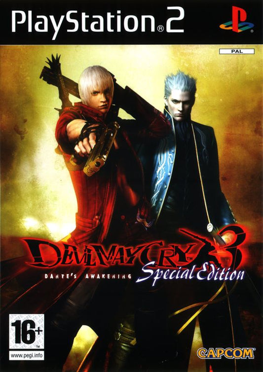Devil May Cry 3: Dante's Awakening Special Edition - Source Playstation 2 Commission
