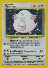Chansey #3 - Pokemon Base Set