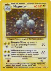 Magneton #9 - Pokemon Base Set