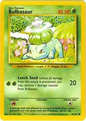 Bulbasaur #44 - Pokemon Base Set
