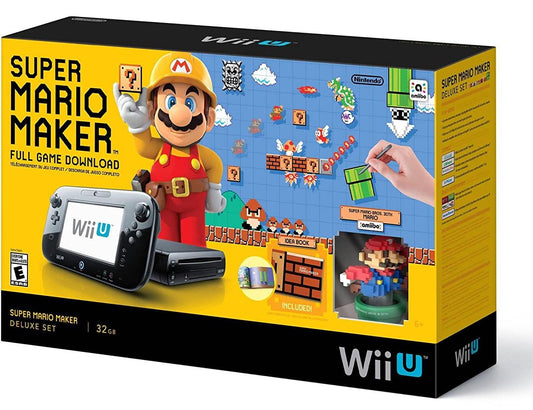 Wii U Console Deluxe: Super Mario Maker Edition - Wii U