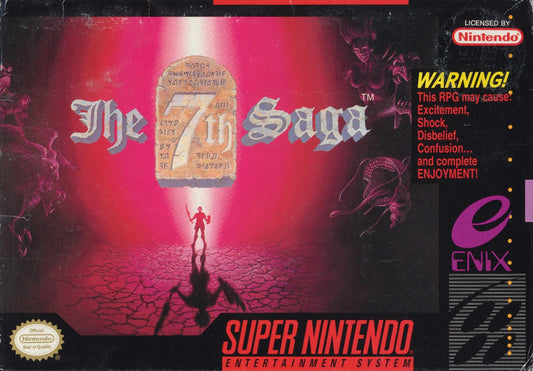 The 7th Saga - Super Nintendo