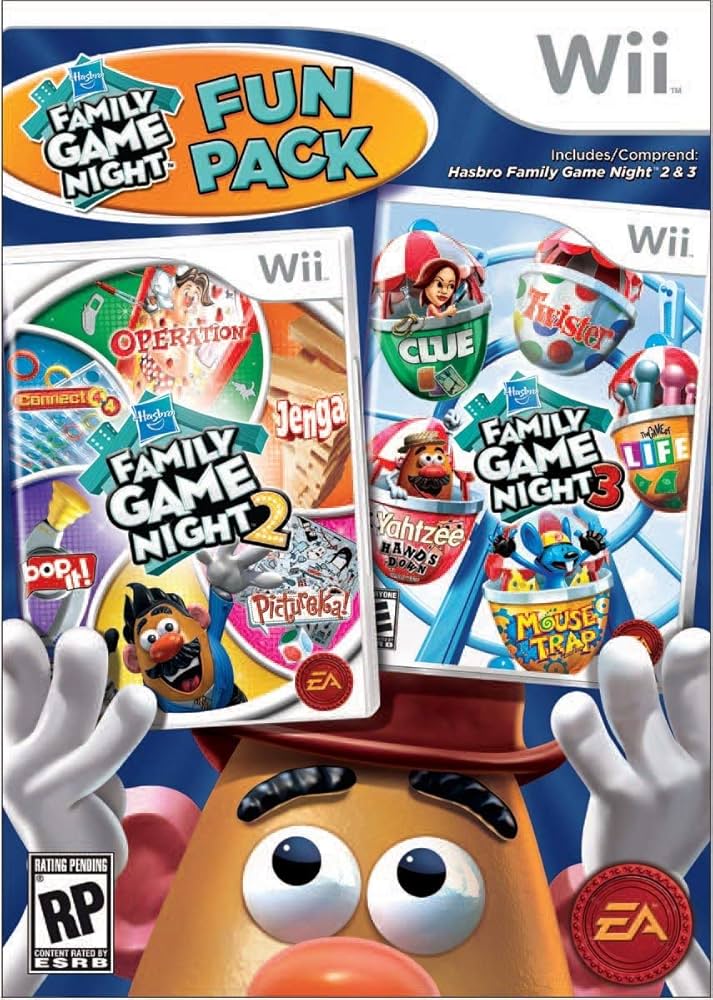 Family Game Night Fun Pack - Source Wii Commission