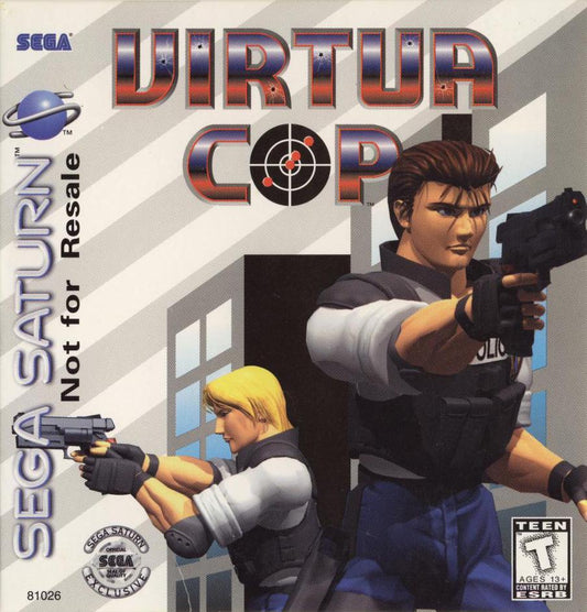 Virtua Cop [Not For Resale] - Sega Saturn