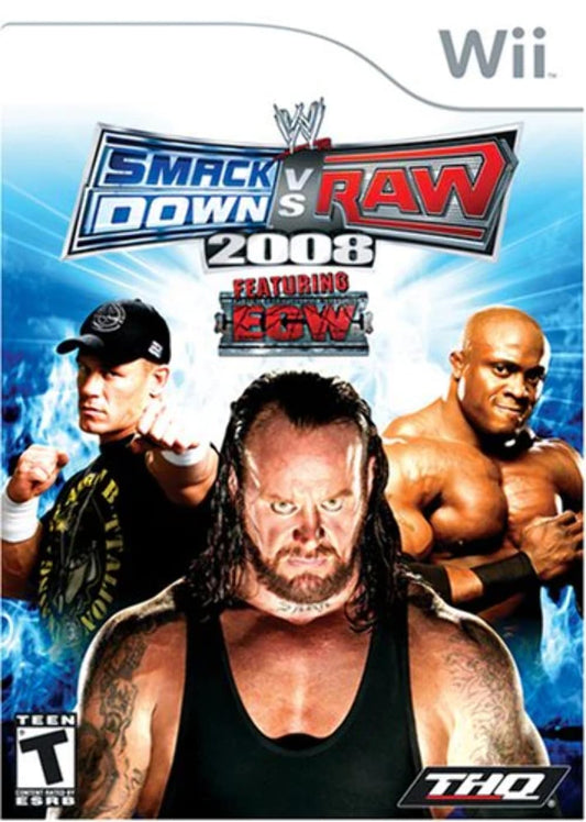 WWE Smackdown vs Raw 2008 - Source Wii Commission